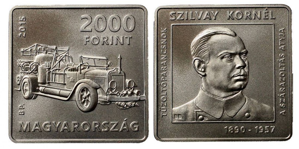 2000 forint Szilvay Kornél 2015 BU